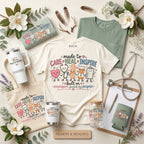 Made to Care Heal Inspire artwork preview — Koozies