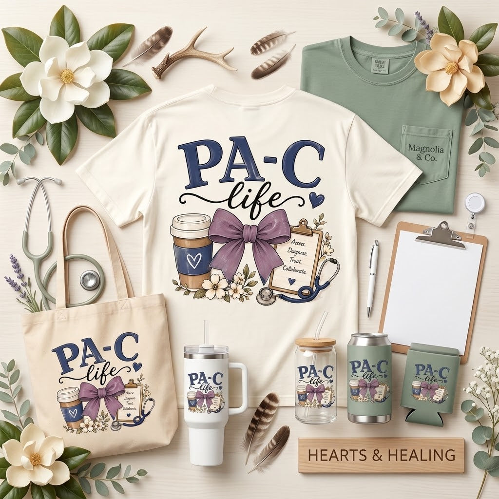 PA-C LIFE artwork preview — Koozies
