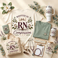 RN Rooted in Compassion artwork preview — Koozies