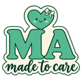 Hearts & Healing MA Made to Care sticker design