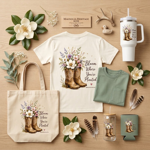 Bloom design preview — Koozies