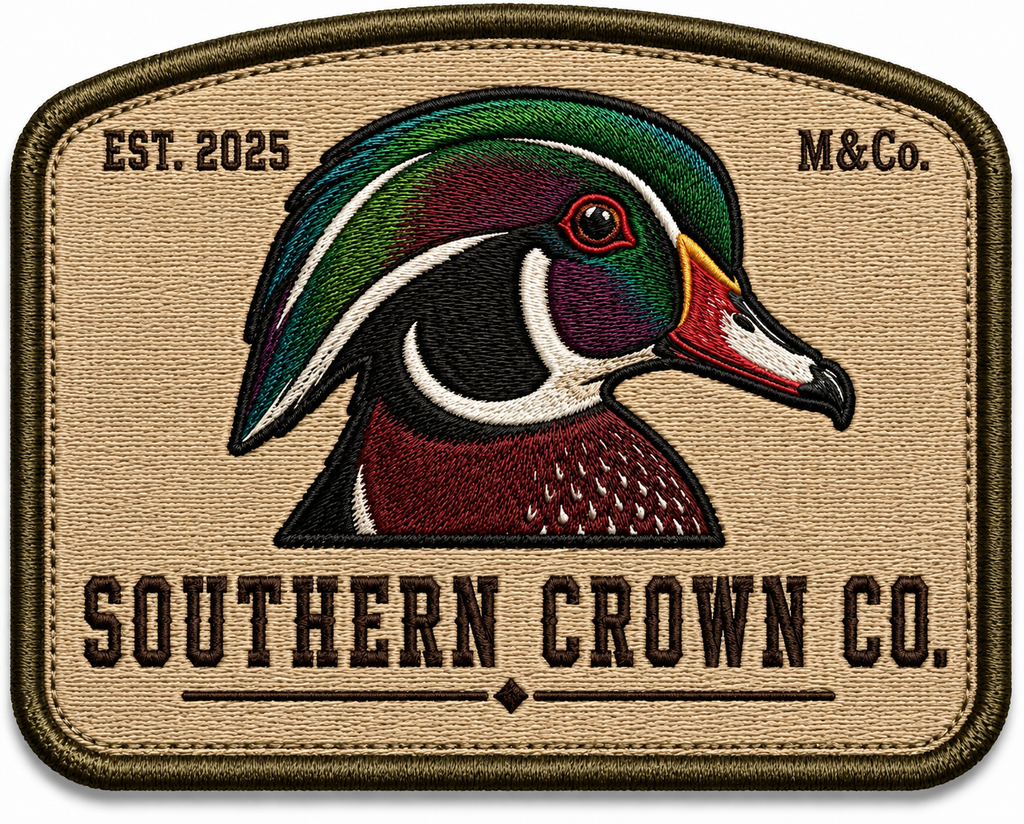 Southern Crown Co. Wood Duck color rectangle patch
