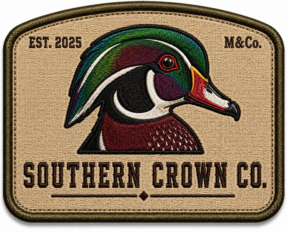Southern Crown Co. Wood Duck color rectangle patch