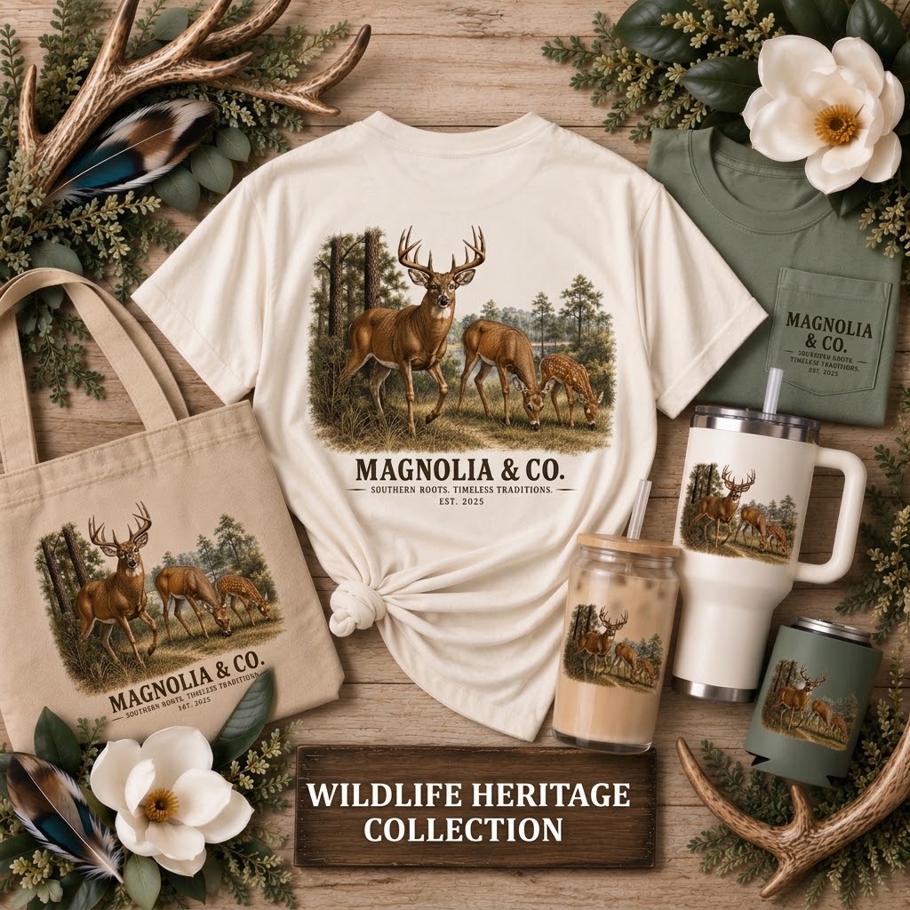 Wildlife Heritage design mockup 3