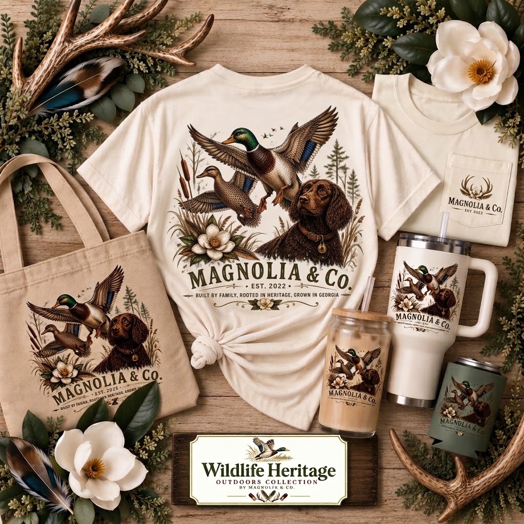 Boykin Mallard Pair artwork preview — Koozies